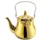 Stainless Steel Tea Pot Gold 1.4L
