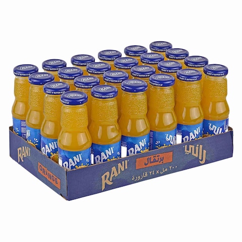 Buy Rani Orange Fruit Drink 200ml x Pack of 24 Online Carrefour KSA