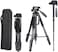 COOPIC T800 2 in 1 Tripod and Monopod 69.5/176.5cm Lightweight Portable Tripod for SLR/DSLR Cameras with tripod bag (Max Load 4Kg)