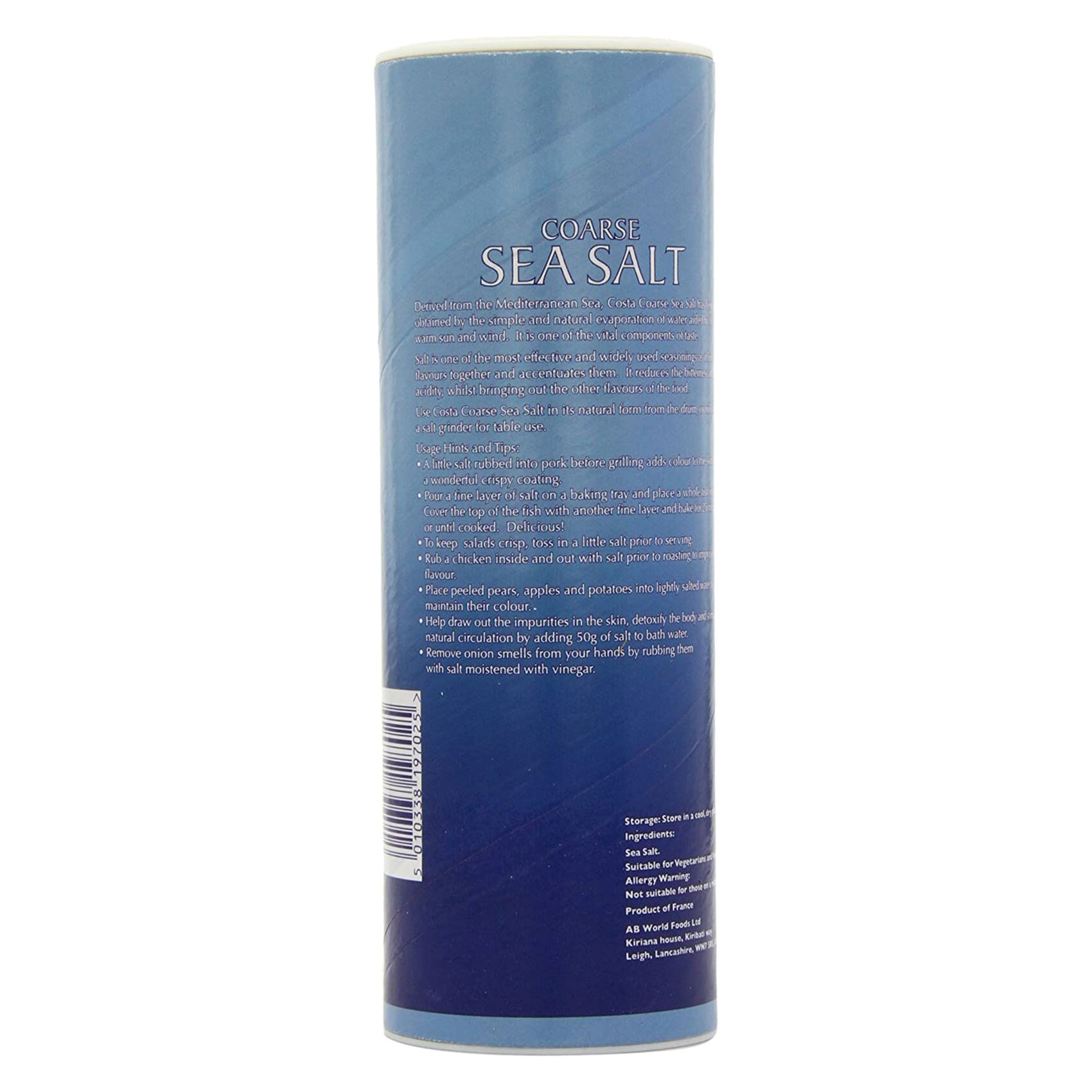 Costa Sea Salt Coarse 750 Gram product thumbnail 4
