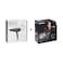 Babyliss 5910E Hair Dryer 2000 Watt - Black + Babyliss 2736E Rotating Brush - 1000 Watt - Purple