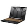أسوس TUF F15 FX507VU-LP163W لابتوب للالعاب - انتل كور i7-13700H - 512 جيجابايت اس اس دي - 16 جيجابايت رام - 15.6 بوصة - انفيديا ار تي اكس 4050 - ويندوز 11 - رمادي