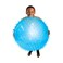 Super Wubble Wacky Bubble Ball Blue