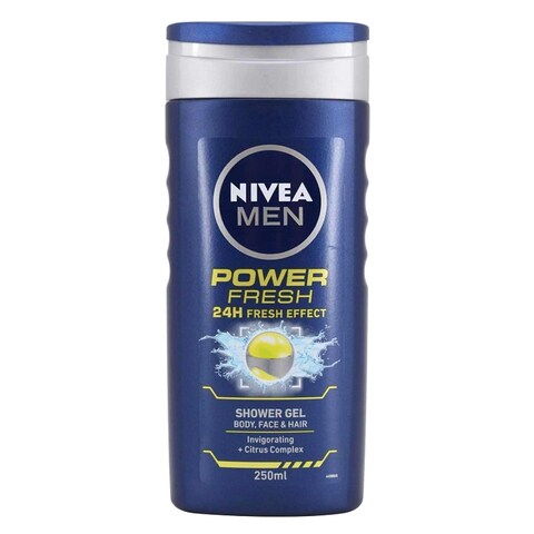Nivea Power Fresh 24H Fresh Effect Shower Gel 250ML
