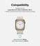 Ringke - Apple Watch 45mm Screen Protectors -  Dual Easy Film - Clear