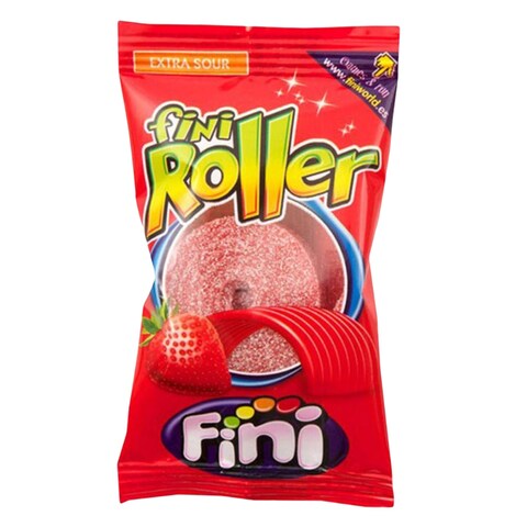 Fini Strawberry Roller Candy 20g