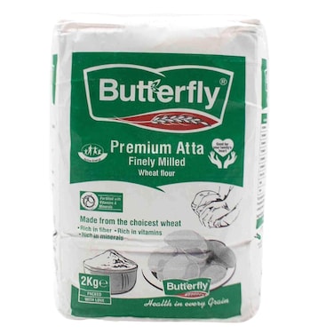 Butterfly White Atta 2Kg