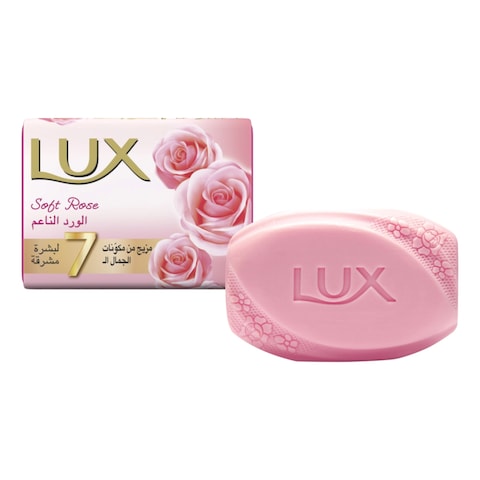 LUX Beauty Soft Touch Soap Bar Pink 120g Pack of 6