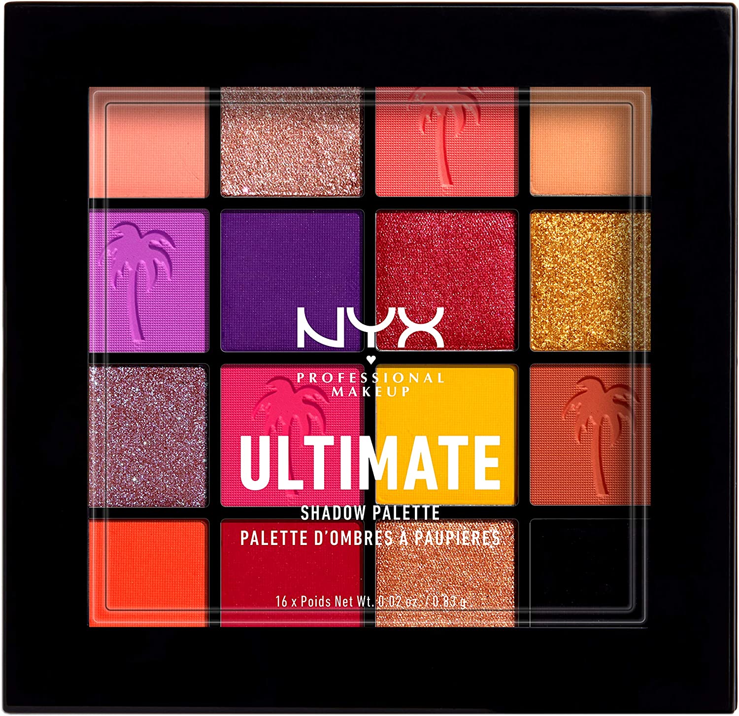 Nyx Professional Makeup Ultimate Shadow Palette, Festival 13