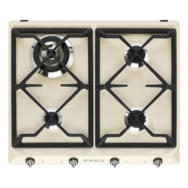 Smeg Victoria Aesthetic Gas Hob SR964PGH Cream 60cm