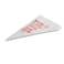 100PCs Disposable Pastry Bag Icing Piping Cake Cupcake Decorating Bags Fondant Cream Pastry Tip Kitchen Baking Tool:, White
