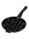 ROYALFORD Aluminium Appam Maker Black 18cm