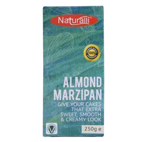 Naturalli 33% White Almond Marzipan 250g