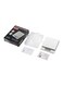 Generic Digital Food Weighing Scale Silver 12.7X10.6X1.9mm