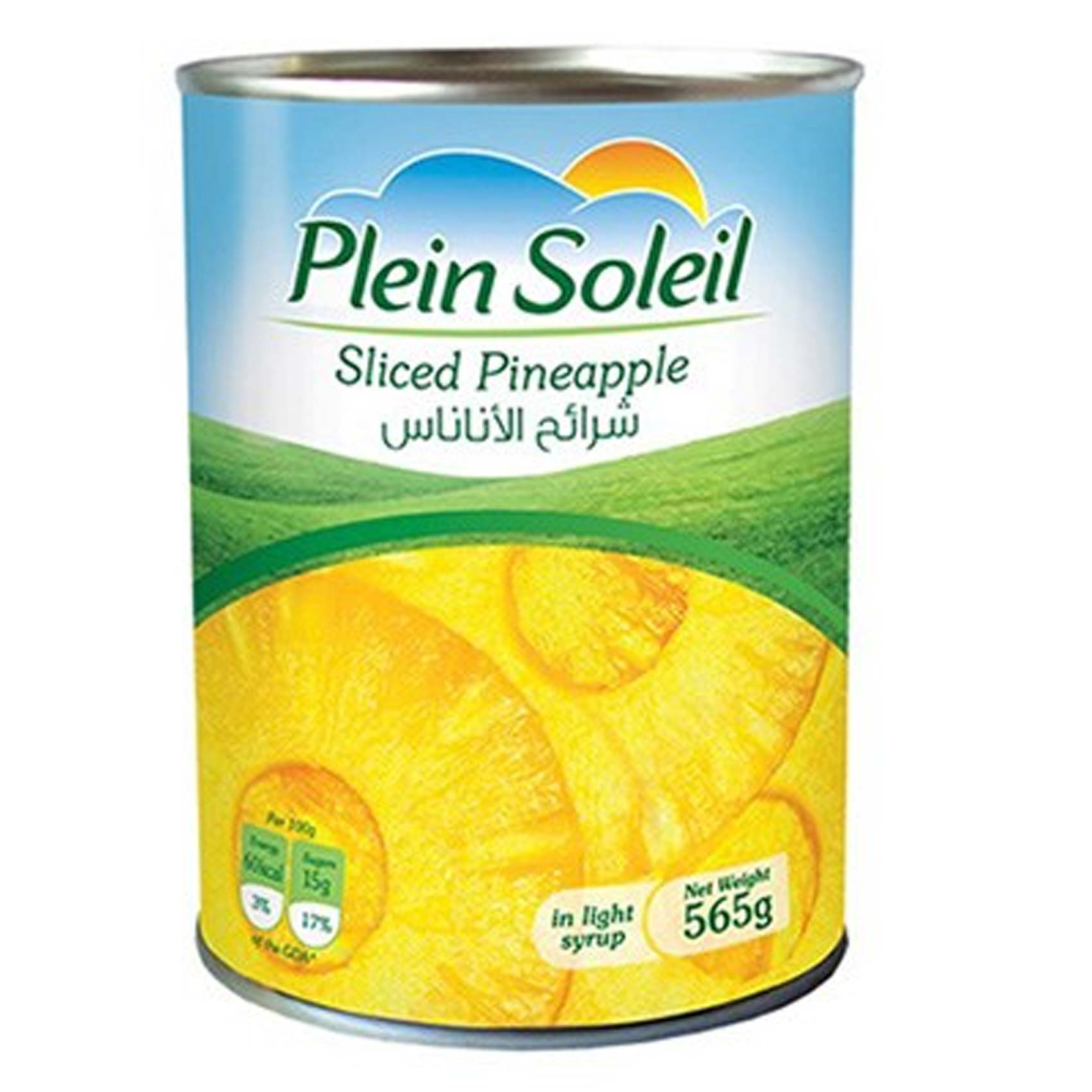 Plein Soleil Pineapple Sliced 565GR