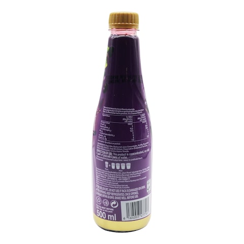 Ribena Concentrate Blackcurrant Cordial Drink 500ml