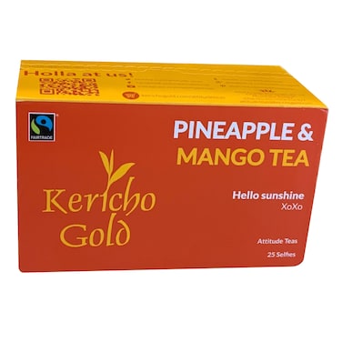 Kericho Gold Pineapple And Mango Tea Bags 25 Pieces