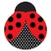 Ladybug Fancy Dinner Plates Shaped Ladybug 9in