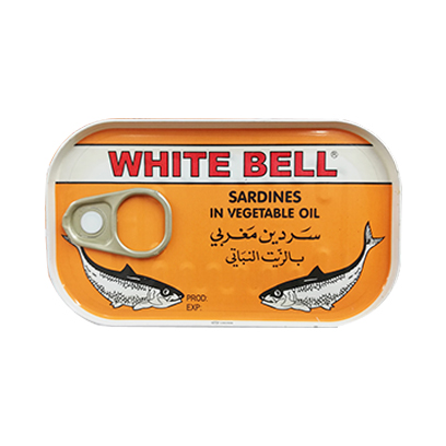 White Bell Sardines In Oil 125GR