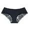 LADIES LACE BRIEF BLACK