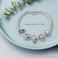 Aiwanto 1Pc Women Silver Bracelet Fashion Bracelet