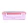 Nova Kids Bento Lunch Box with Spoon &amp; Fork - Motorbike Pink