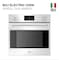 BOJ 60cm Built In Fully Electric Multifunctional Oven, OVE-6560EX Total Power 2300W, A Class Energy Efficiency, Internal Lighting, Made In Italy - 1 Year Manufacturer Warranty