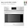 BOJ 60cm Built In Fully Electric Multifunctional Oven, OVE-6560EX Total Power 2300W, A Class Energy Efficiency, Internal Lighting, Made In Italy - 1 Year Manufacturer Warranty