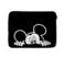 Loud Universe - Laptop Sleeve 13 Inch Dark Mickey Mouse Cover With Zipper Black Hiding Mickey Mouse High Quality Neoprene Laptop Sleeve