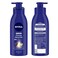 NIVEA Body Lotion Dry Skin Cocoa Butter Vitamin E 400ml Pack of 2