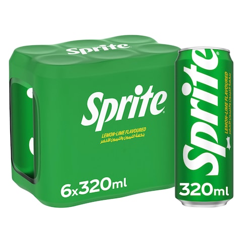 Sprite 320ml x6 cans