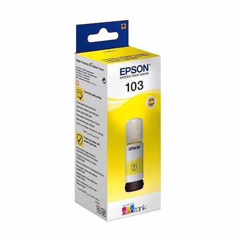 Epson 103 EcoTank Ink Bottle - 70 ml - Yellow