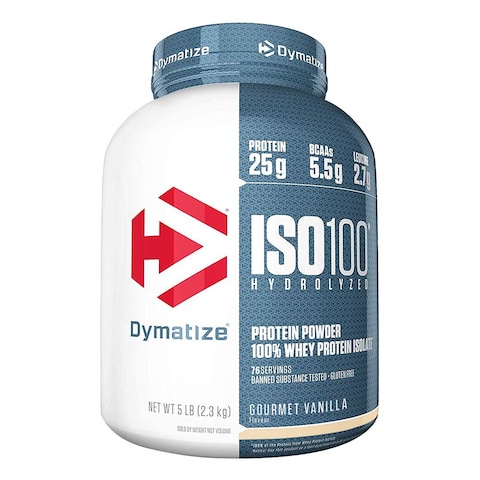 Dymatize ISO 100 Protein 5 Lb Gourmet Vanilla