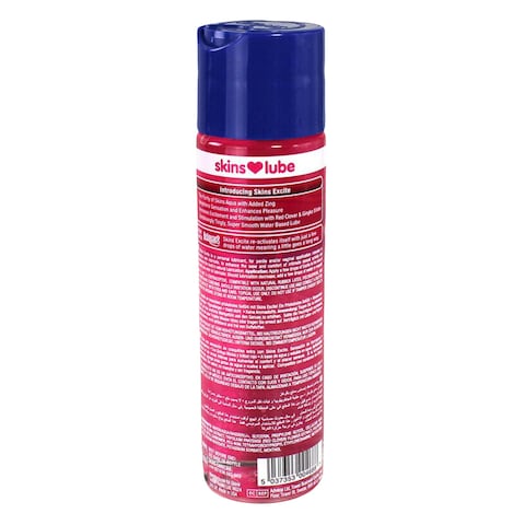 Skins Excite Tingling Sensation Water Based Lubricant 130ml