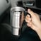 Car Electric Travel Mug, 0.5L Stainless Steel Mug, OMCK2482, Anti -Slip Sponge Design &amp; PP Handle, Travel Mug with Anti-Spill Lid, Durable Cigarette Lighter Cable