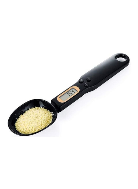Generic - Electronic Spoon Scale With Detachable LCD Display EL-SC0010 Black/Grey/Yellow