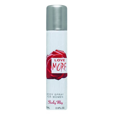 Shirley May Love More Women Eau De Parfum Perfumed Body Spray 75ml