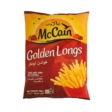 McCain Golden Longs Potato Fries 750g