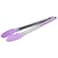 Fissman Stainless Steel Silicone Cooking Tongs with Non-Stick Silicone Tips for Food BBQ, Salad, Grilling, And Serving