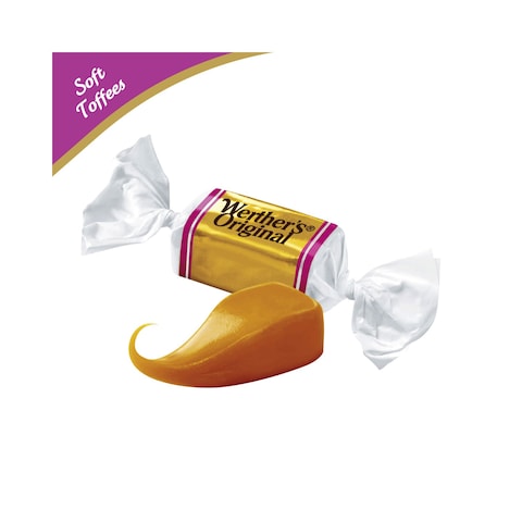 Werther&#39;s Original Soft Cream Caramel Toffees 100g