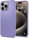 Spigen Thin Fit designed for iPhone 15 Pro Max case cover (2023) - Iris Purple