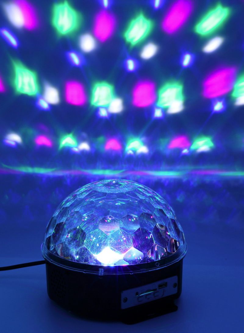 LED Round Crystal Magic Ball Light Multicolour 20watts