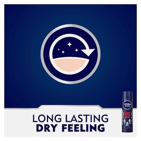 Nivea Men Antiperspirant Spray For Men - Dry Impact - 150ml