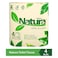 Sanita Natura 2 Ply Toilet Tissue Rolls White 200 Sheets Pack of 4