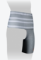 INCREDIWEAR Hip Brace Grey, Right-Size Small