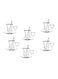 Blackstone Borosilicate Glass Tea Set 24 Pcs Ts850