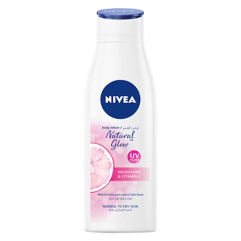 NIVEA Even Tone Body Lotion Natural Glow Complex &amp; Vitamin C UV Protection All Skin Types Jar 250ml 