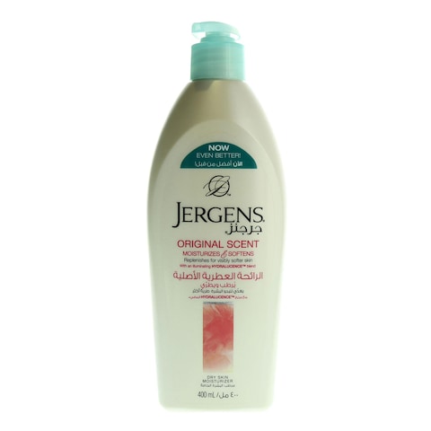 Buy Jergens Original Scent Dry Skin Moisturizer 400 ml in Saudi Arabia