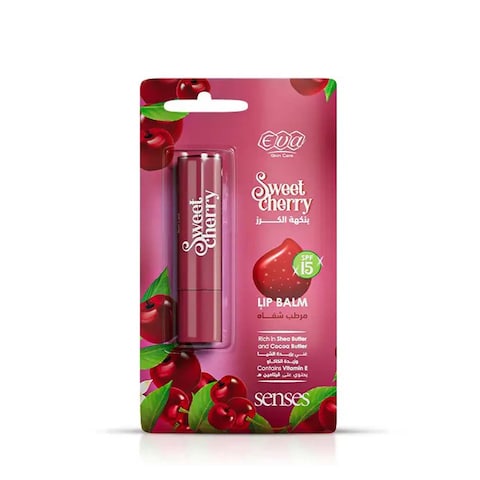 Eva Skin Care Lip Balm with Sweet Cherry - 4 gram