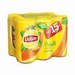 Buy Lipton Peach Ice Tea 290ml Pack of 6 in UAE